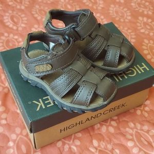 Toddler Boy Leather Sandals